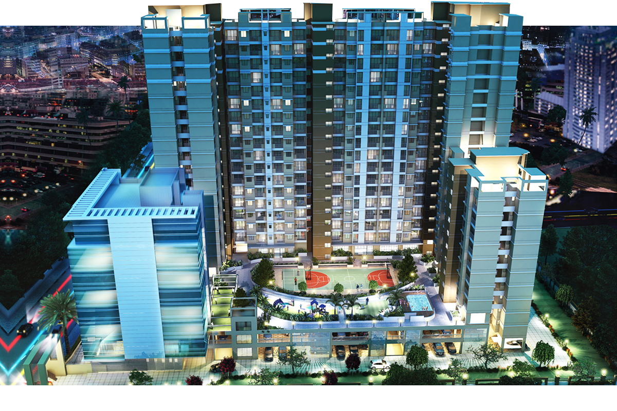 2 bhk flats for sale in wagle estate